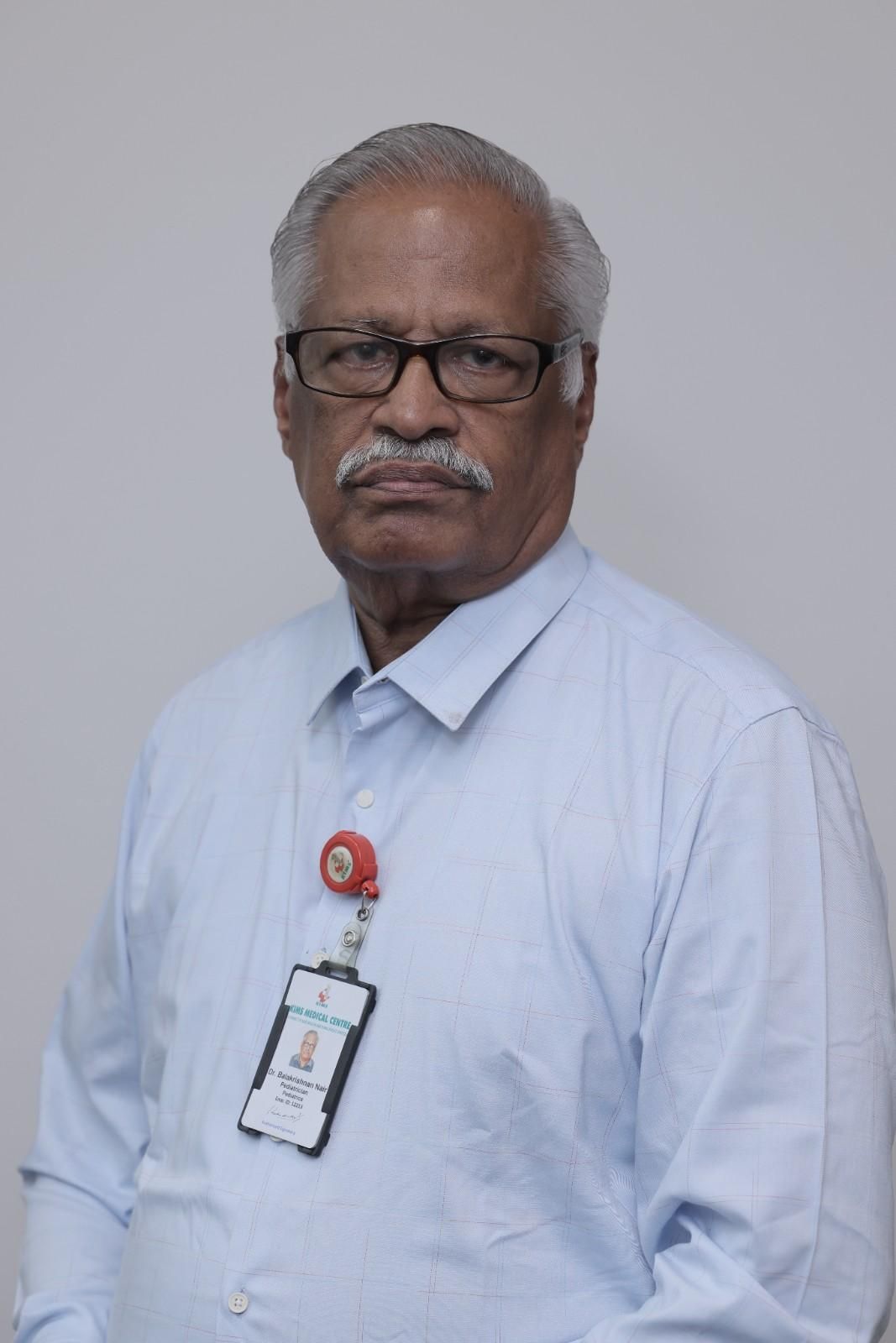 Dr. K Balakrishnan Nair 