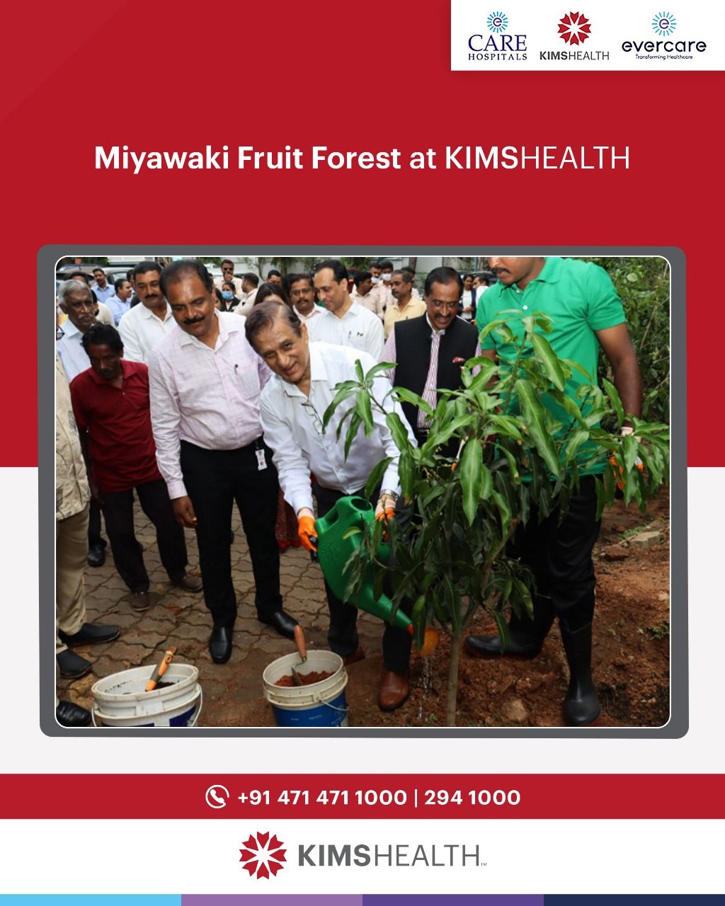 Miyawaki Fruit Forest at KIMSHEALTH
