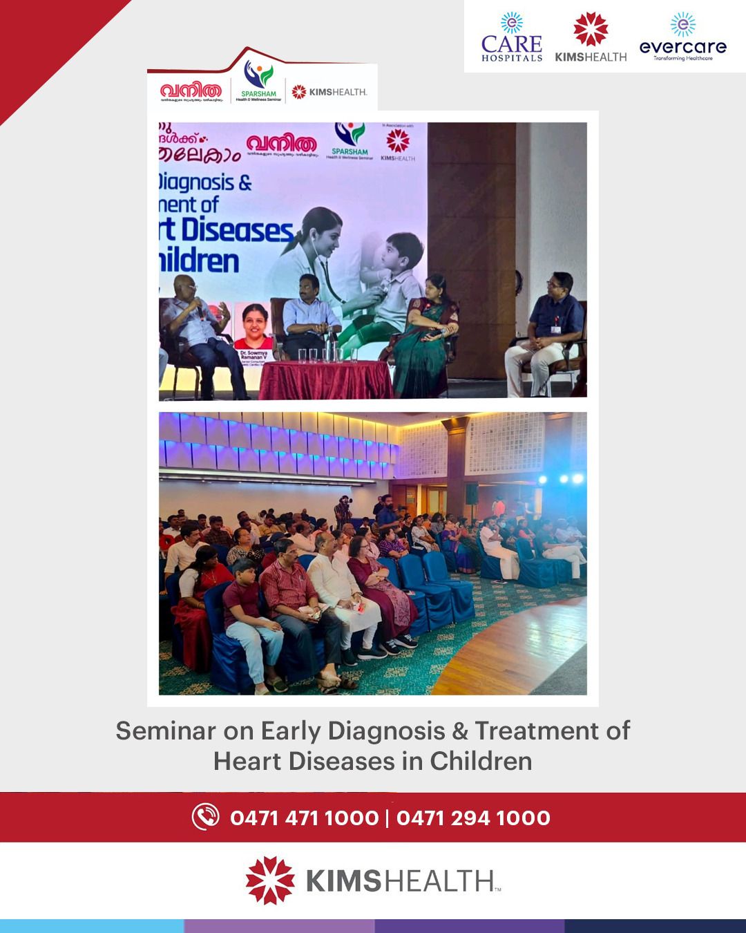 Seminar on Early Detection and Diagnosis of Heart Diseases in Children