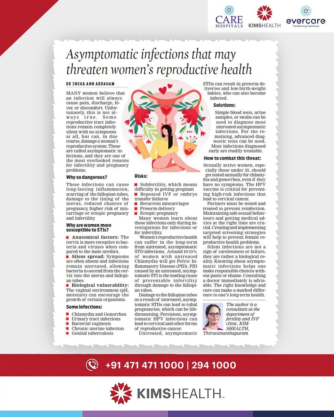 Not all infections show symptoms — but some can silently impact your reproductive health.